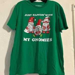 Hybrid Apparel Vibrant Green Tee